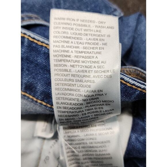 LEVI's Big "E" Made & Crafted 721 High Rise Skinny Size 28 - Picture 7 of 11